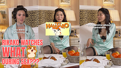 Rikako Katayama has sex for hours and watches a cute anime while she does it! | Eve Sweet Hotel Podcast
