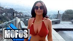 MOFOS - Rachele Richey Takes A Hard POV Pounding While A Drone Records Her Every Move