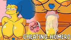 How to cheat on your husband - My neighbor's shame gets me pregnant - Simpson animation